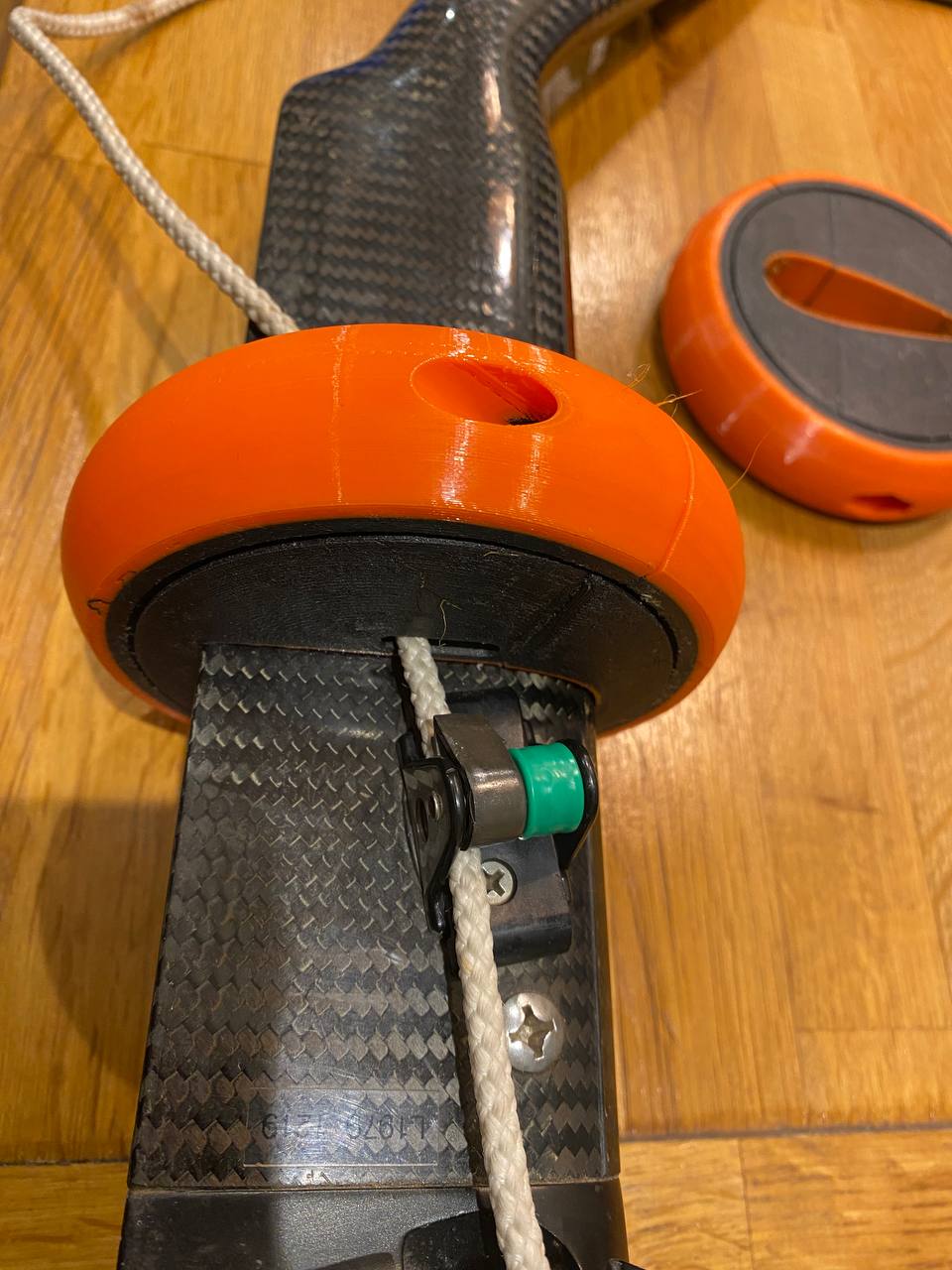 Pair split wheel for aluminum airfoil speedbar + bag